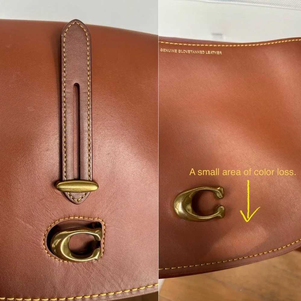 COACH 1941 Glovetanned Leather Saddle Bag